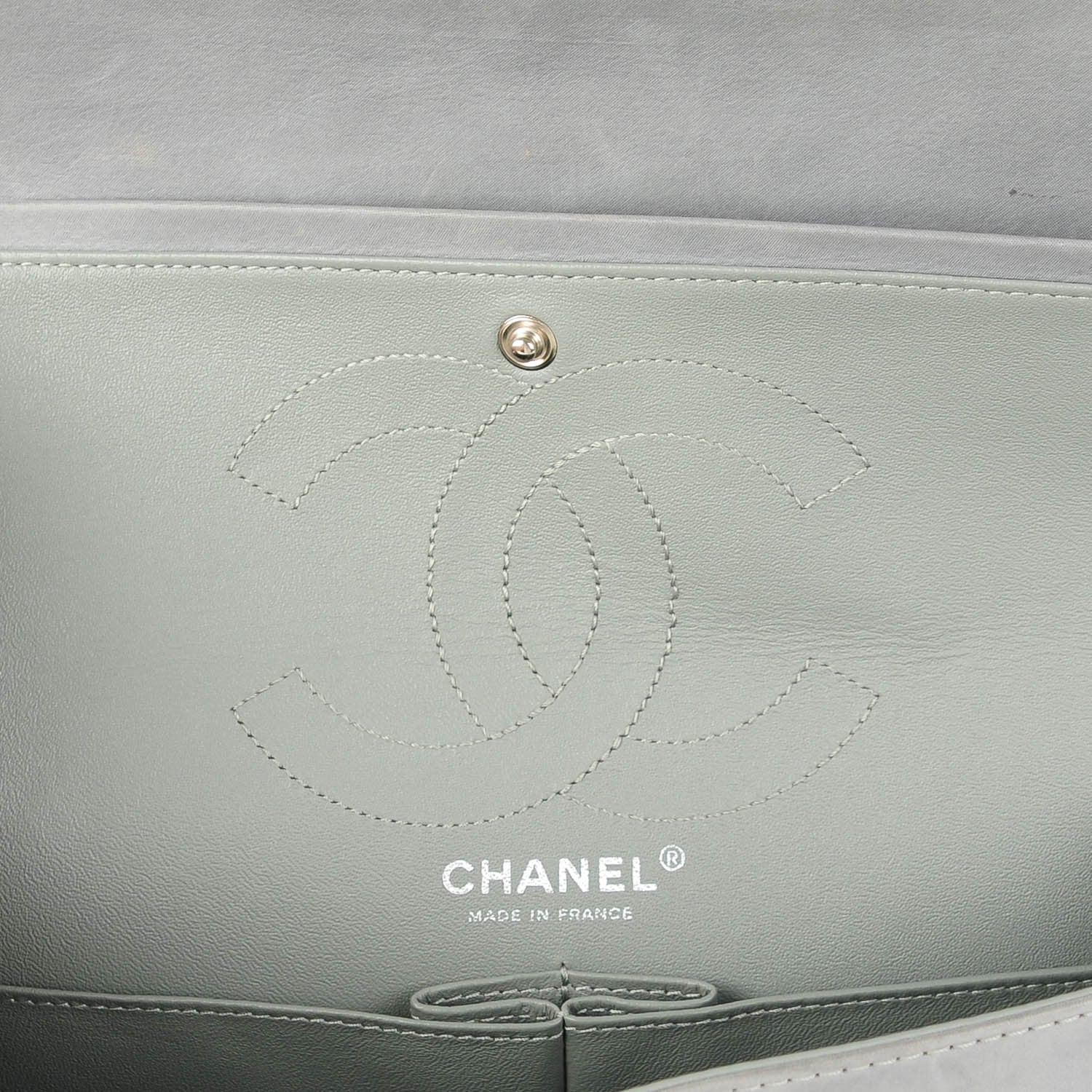 Chanel Caviar Iridescent Calfskin Quilted 2.55 Reissue 226 Flap Brown Grey 7 of 8