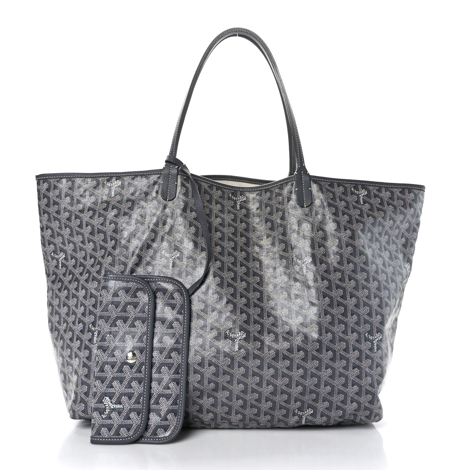 Goyard Goyardine Saint Louis GM Grey 3 of 12