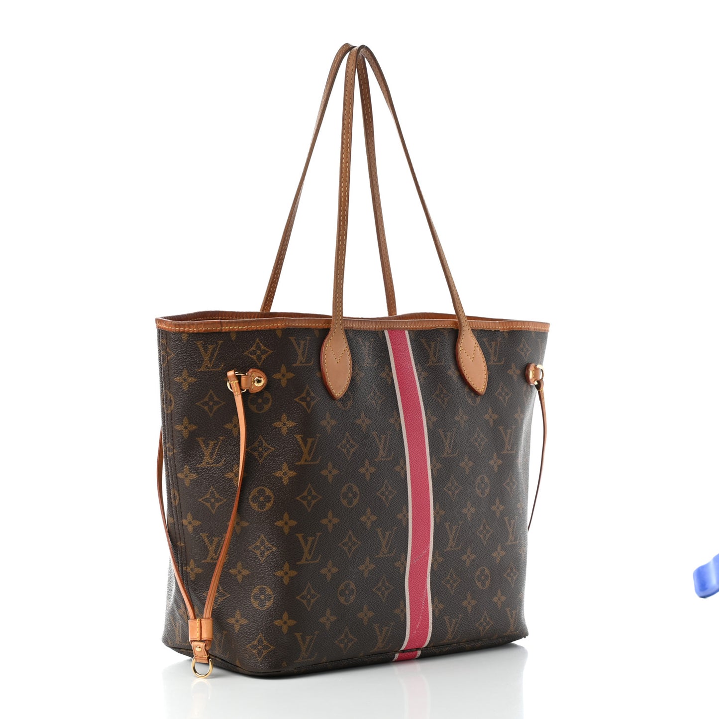Monogram My LV Heritage Neverfull MM Fuchsia White