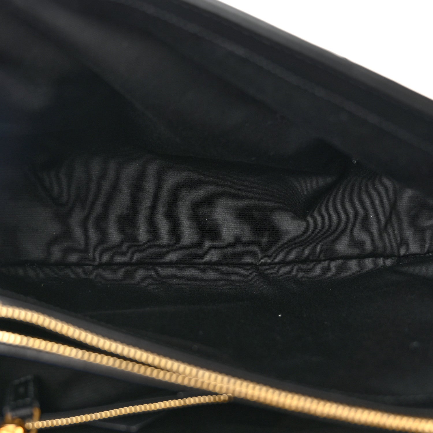 Saint Laurent Calfskin Y Quilted Monogram Large Loulou Chain Satchel Black 5 of 11