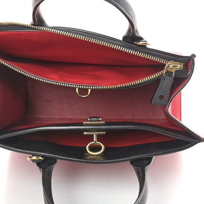 Louis Vuitton Taurillon City Steamer PM Black Rouge 5 of 10