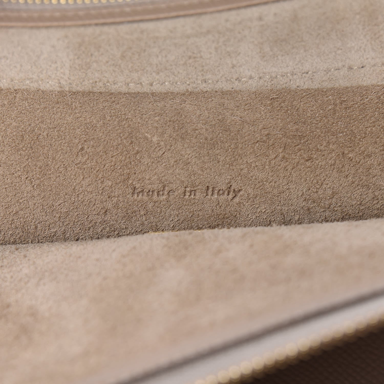 Celine Grained Calfskin Mini Belt Bag Light Taupe 7 of 17