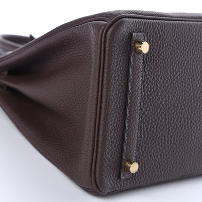 Hermes Togo Birkin 30 Chocolate 5 of 11