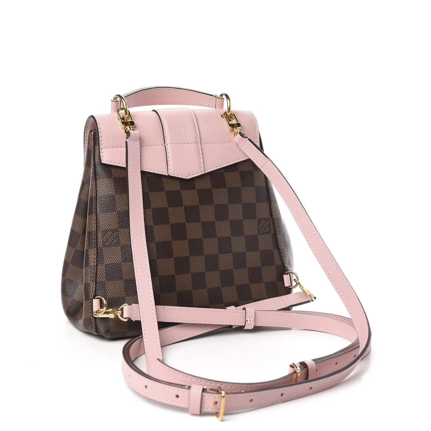 Damier Ebene Clapton Backpack Magnolia