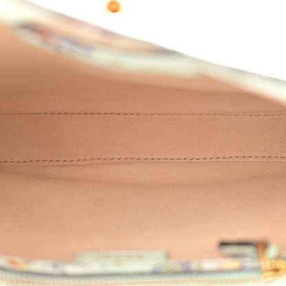 Gucci Soave Amore Calfskin Floral Small Jackie 1961 Hobo Mint Multicolor 5 of 12
