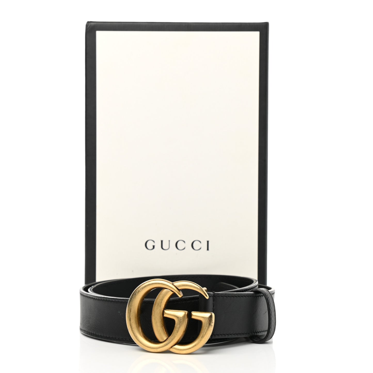 Calfskin Double G 30mm Belt 85 34 Black