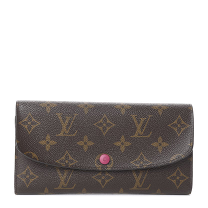 Louis Vuitton Monogram Emilie Wallet Hot Pink 1 of 5