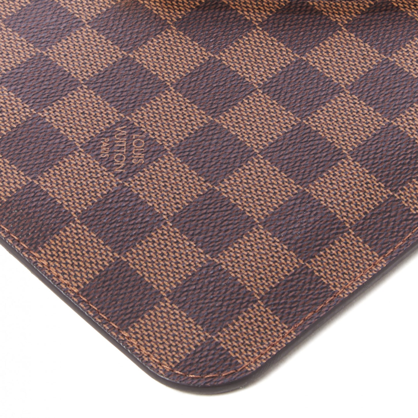Damier Ebene Neverfull MM GM Pochette Rose Ballerine