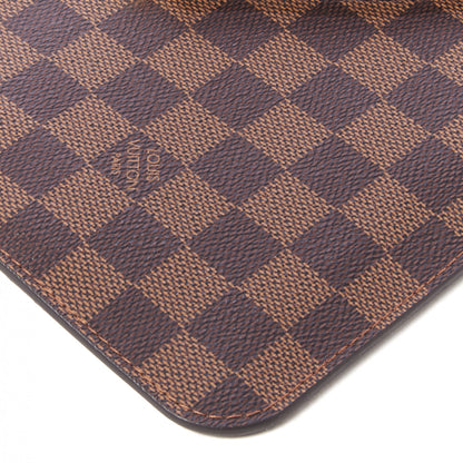 Louis Vuitton Damier Ebene Neverfull MM GM Pochette Rose Ballerine 8 of 8