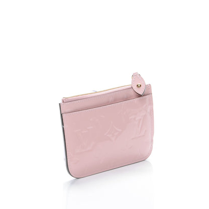Louis Vuitton Vernis Key Pouch Rose Ballerine 3 of 7