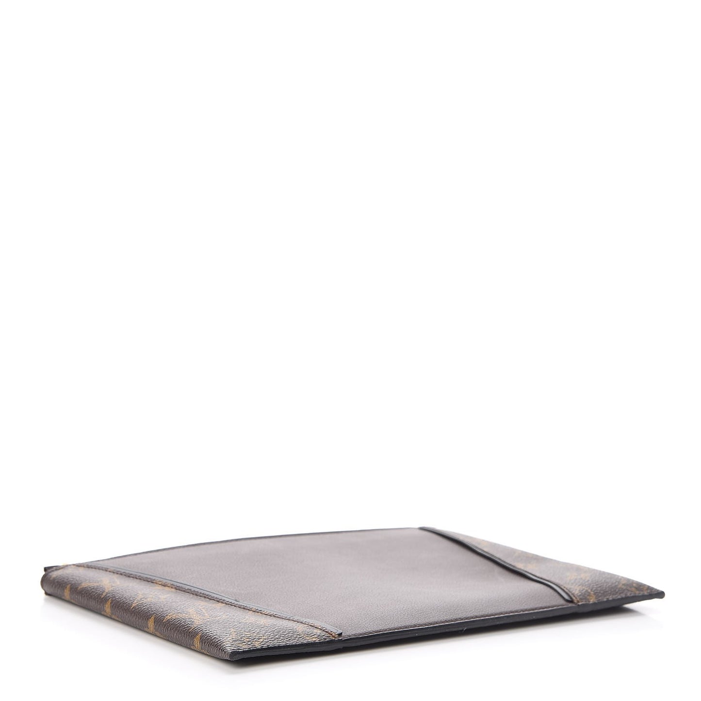 Monogram Veau Cachemire W Pochette Chocolate