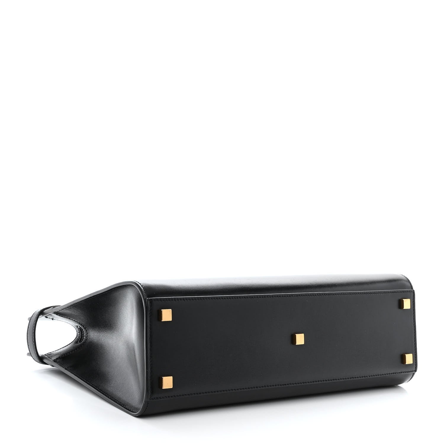 Saint Laurent Calfskin Small Manhattan Shopper Tote Black 4 of 12