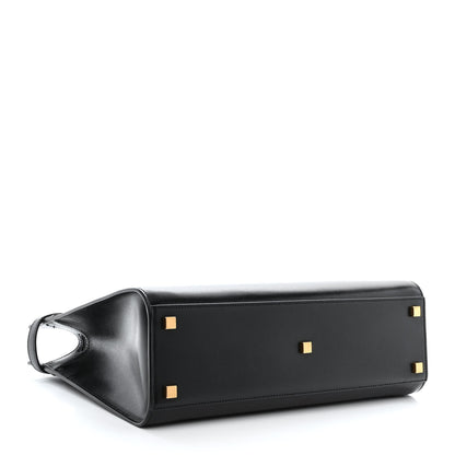 Saint Laurent Calfskin Small Manhattan Shopper Tote Black 4 of 12