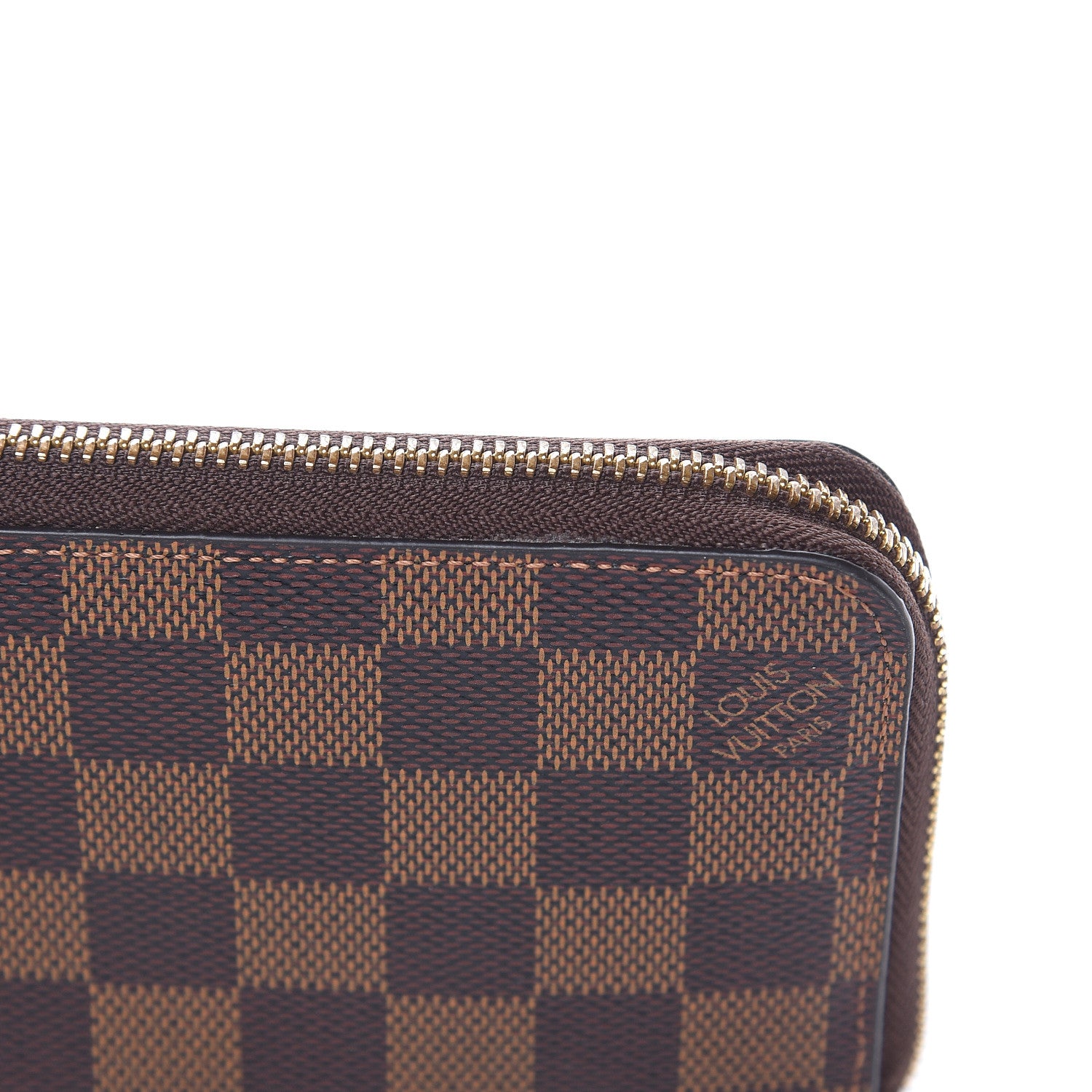 Louis Vuitton Damier Ebene Zippy Compact Wallet 7 of 9