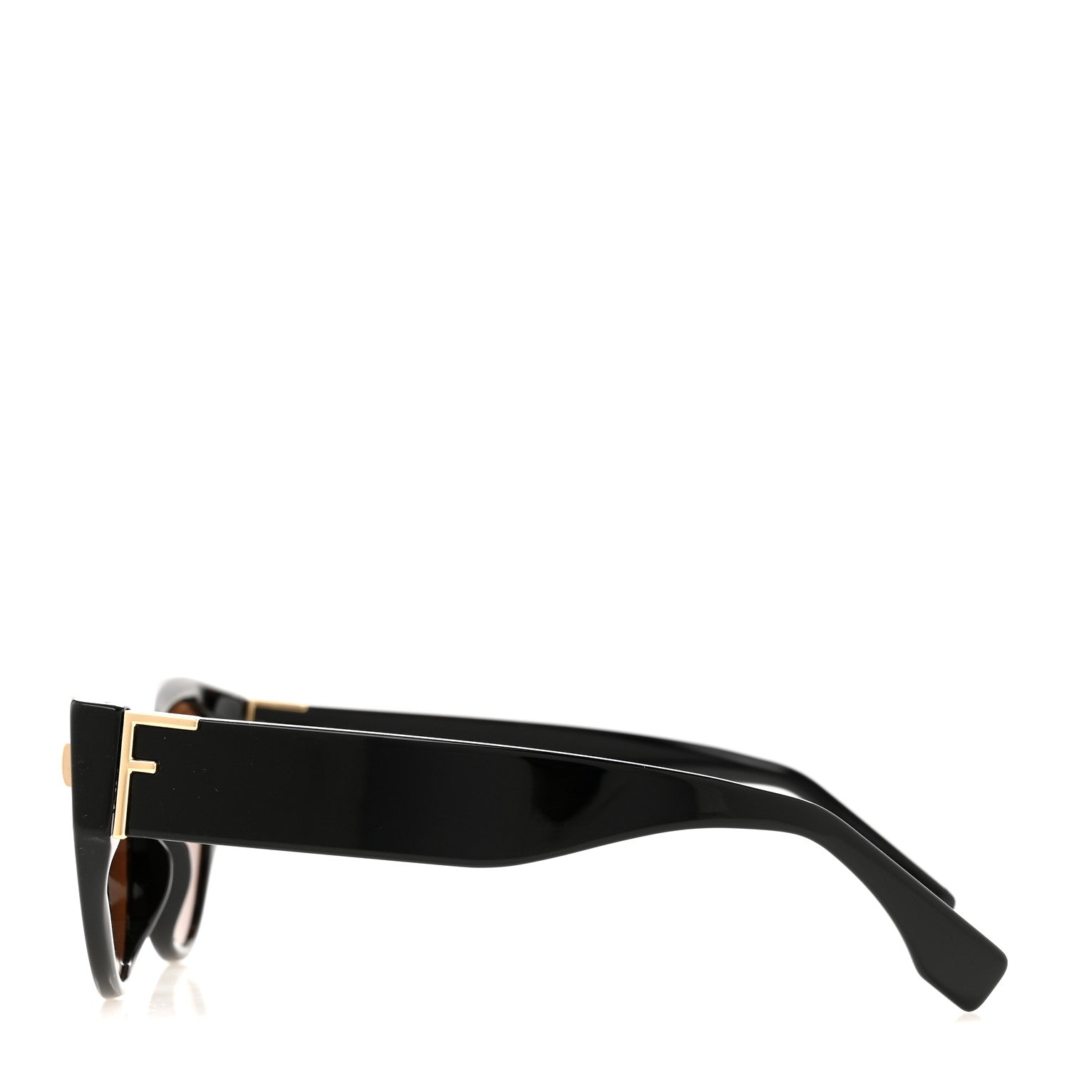 Fendi Geometric Sunglasses FE40035I Black 3 of 7