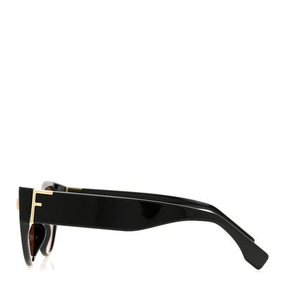 Fendi Geometric Sunglasses FE40035I Black 3 of 7