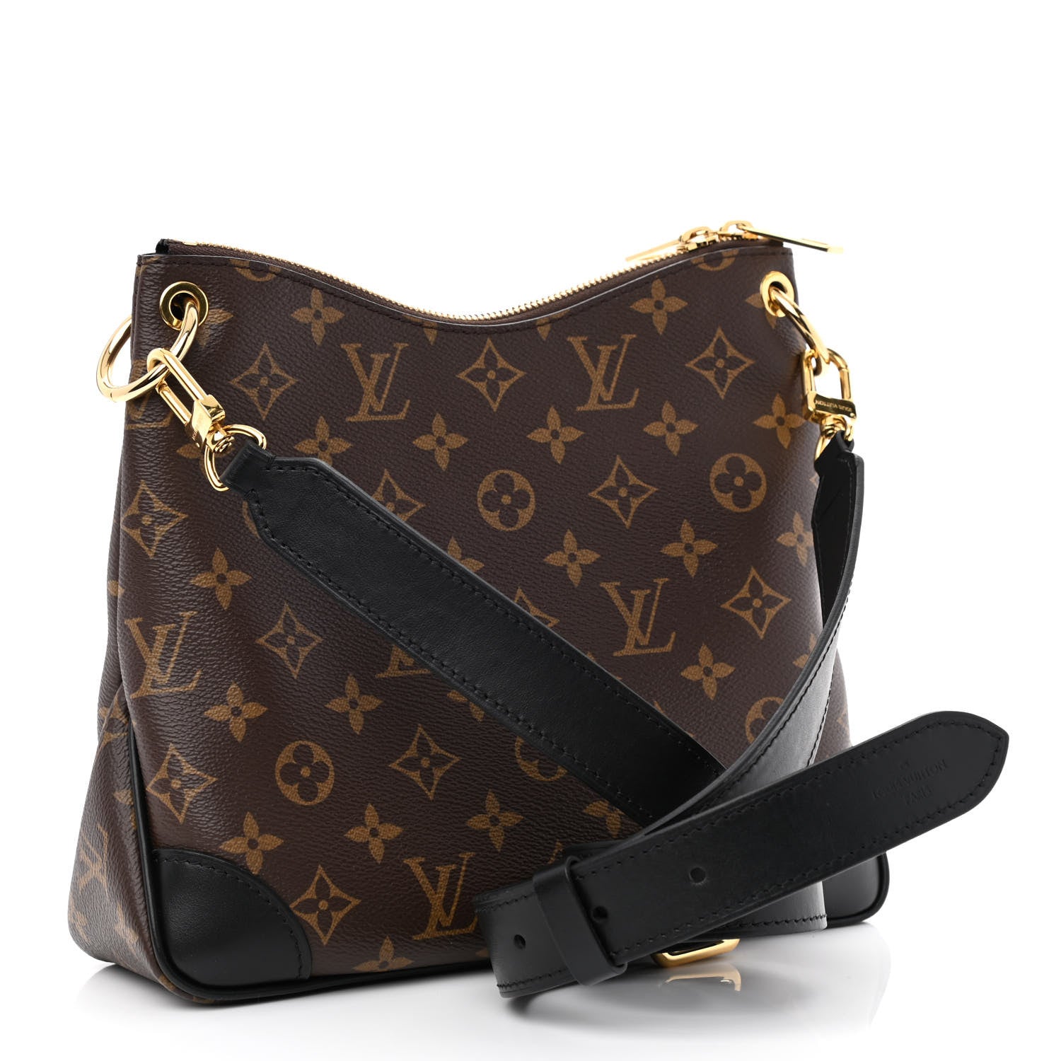 Louis Vuitton Monogram Odeon PM Black 3 of 10