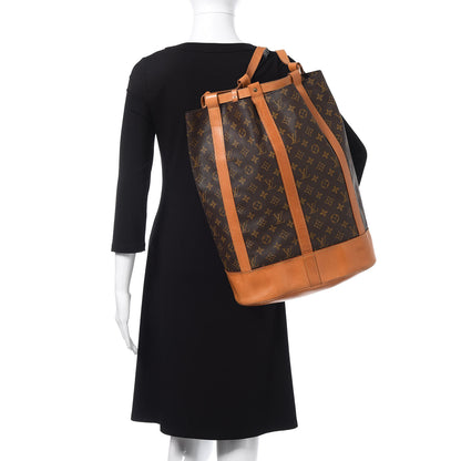 Louis Vuitton Monogram Randonnee GM Backpack 2 of 17