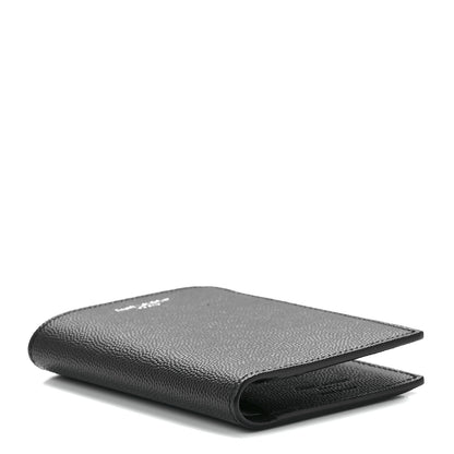 Saint Laurent Grain De Poudre Techno Credit Card Wallet Black 4 of 12