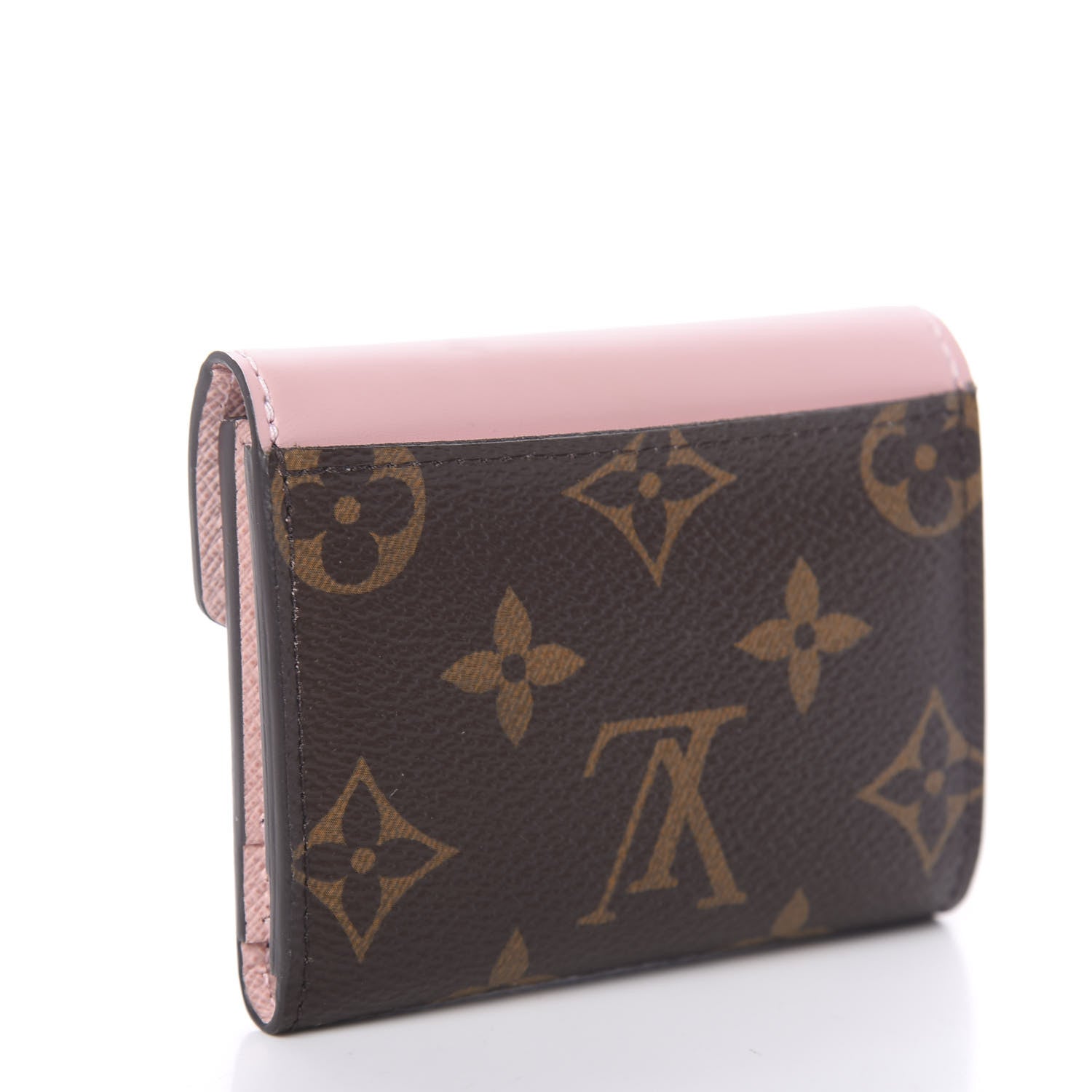 Louis Vuitton Monogram Zoe Wallet Rose Ballerine 3 of 6