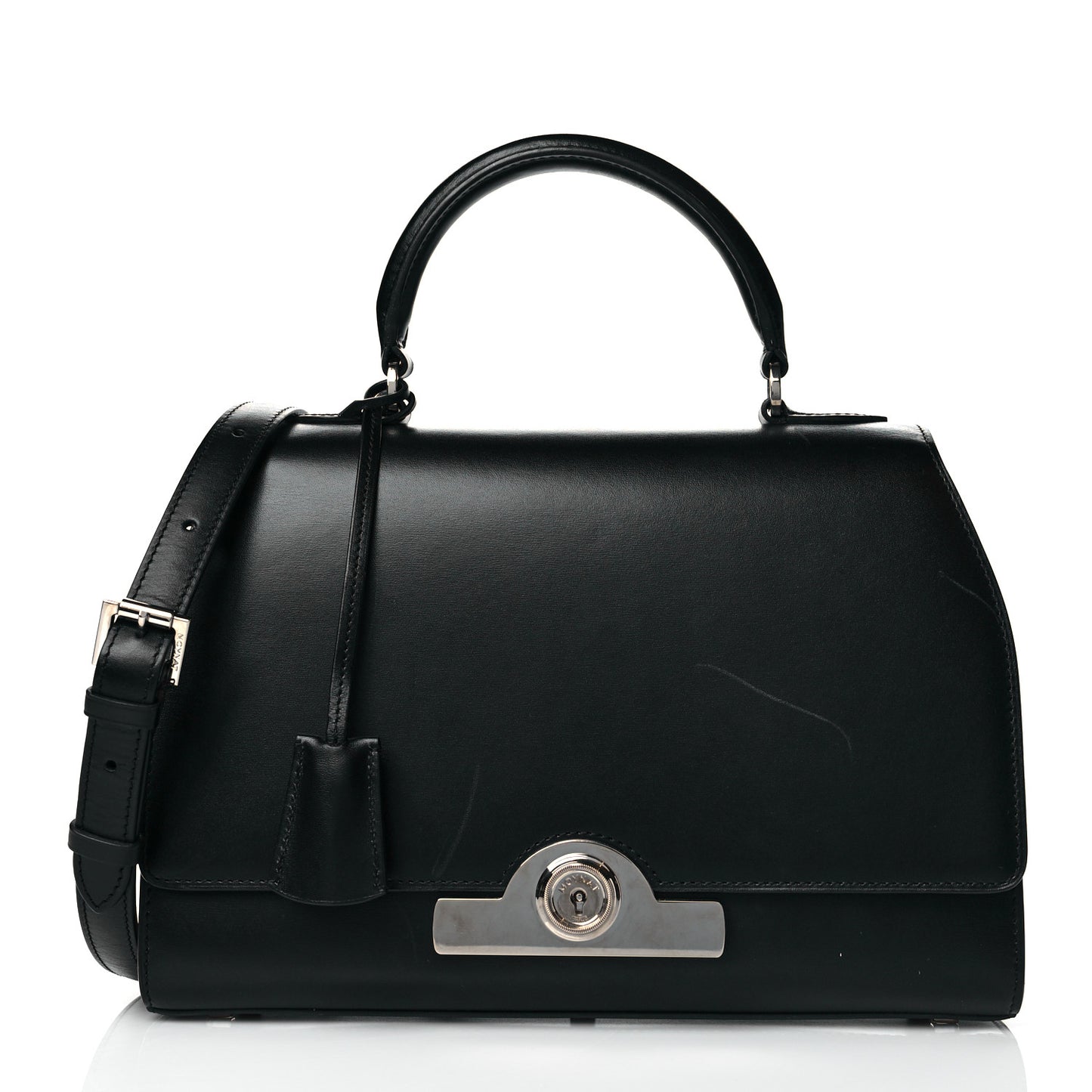 Box Calfskin Rejane PM Black