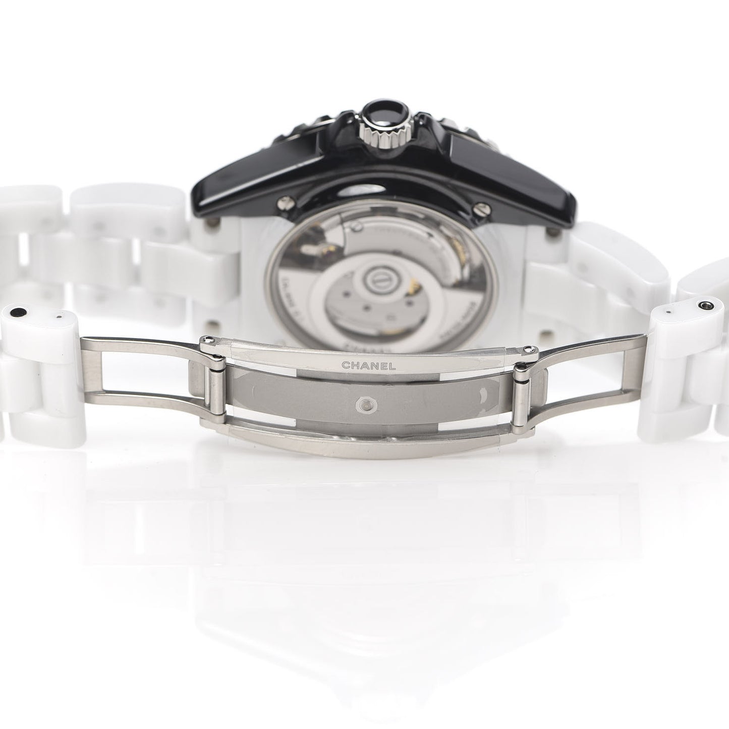 Stainless Steel Ceramic 38mm J12 Paradoxe Automatic Watch White