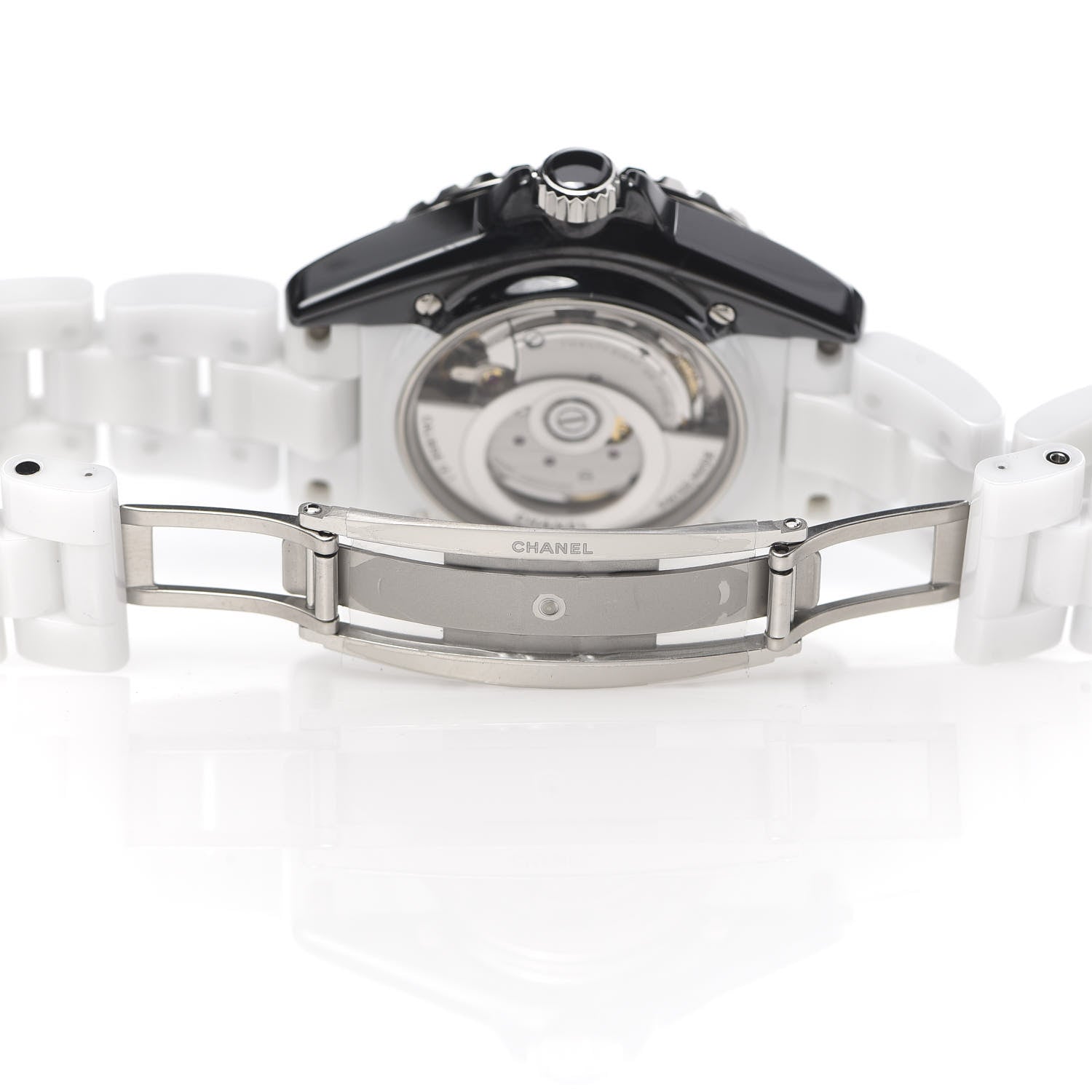 Chanel Stainless Steel Ceramic 38mm J12 Paradoxe Automatic Watch White 6 of 7