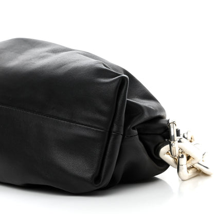 Bottega Veneta Calfskin The Pouch Chain Black 9 of 9