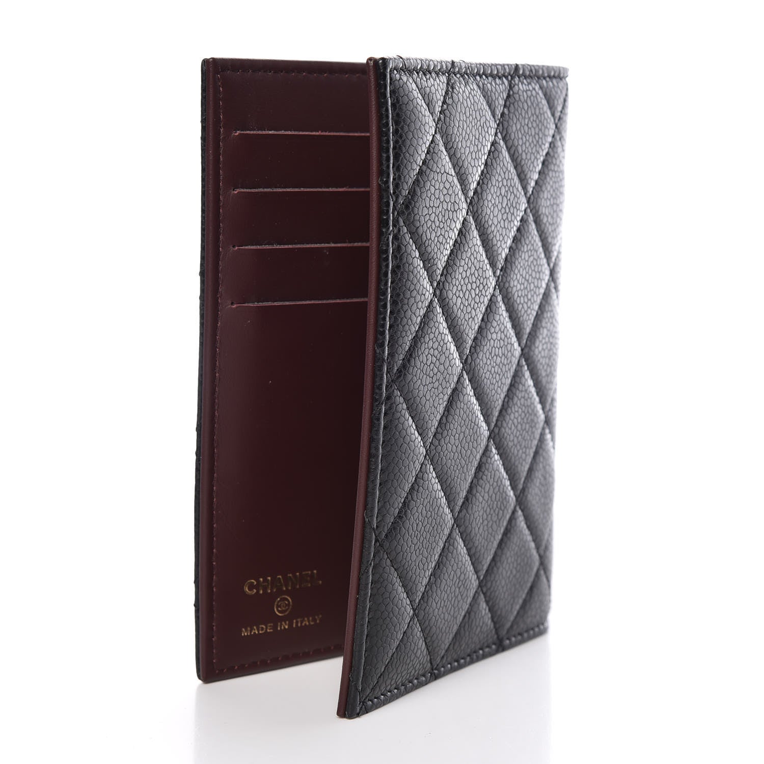 Chanel Caviar Quilted Passport Holder Black 3 of 8