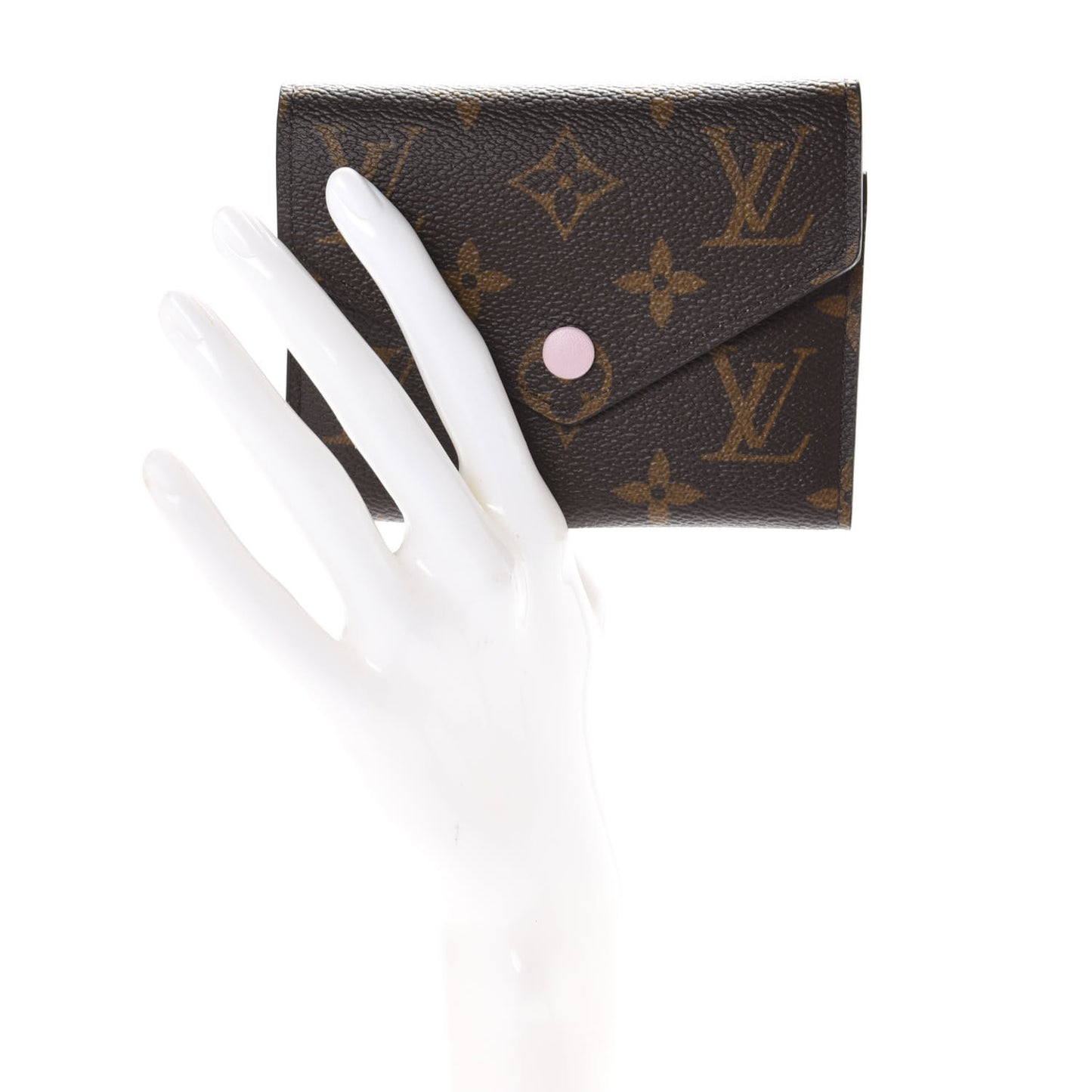 Monogram Victorine Wallet Rose Ballerine
