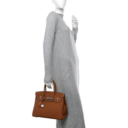 Hermes Togo Birkin 30 Gold 2 of 11