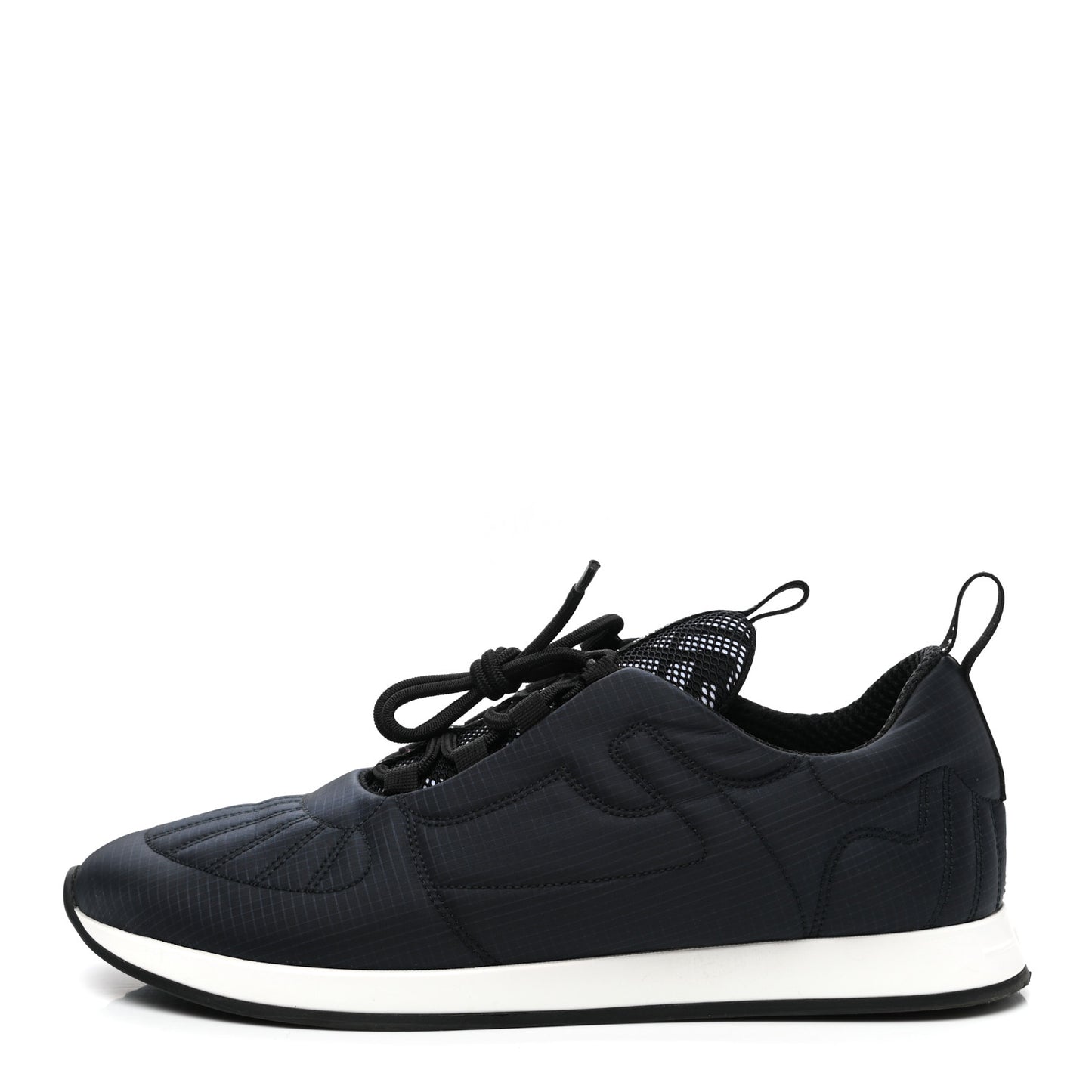Nylon Womens FFreedom Sneakers 38.5 Blue Scuro Black White