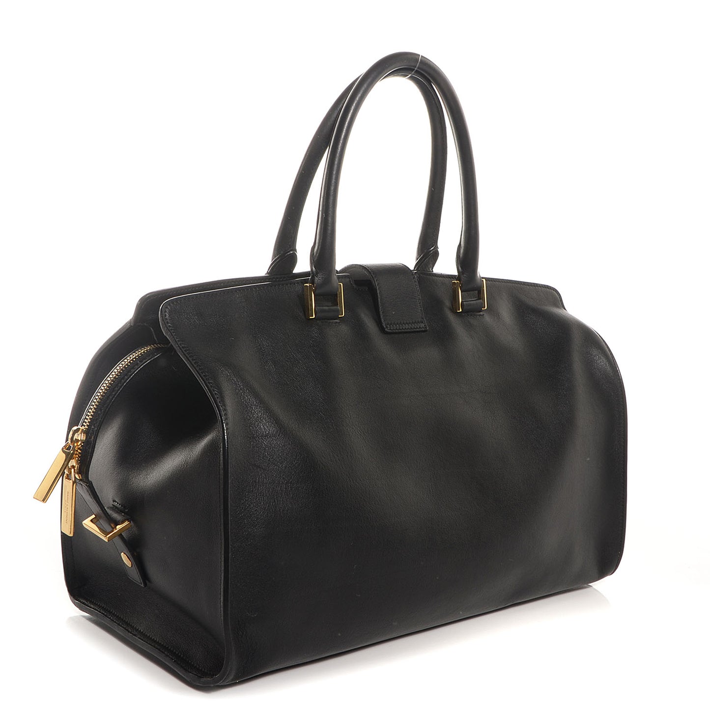 Calfskin Medium Classic Y Cabas Black