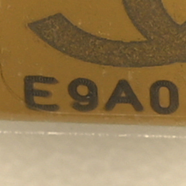 Lambskin Quilted Medium Double Flap Black White