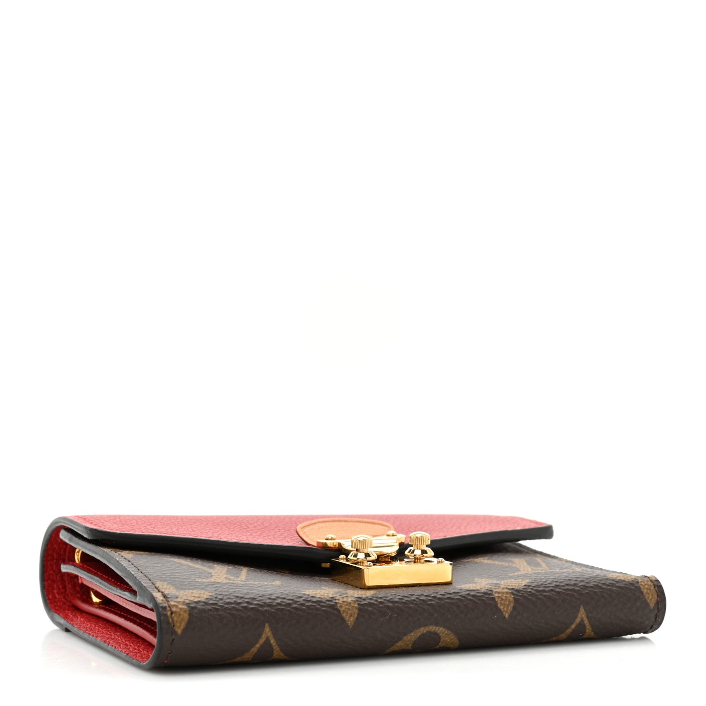 Monogram Pallas Compact Wallet NM Cherry