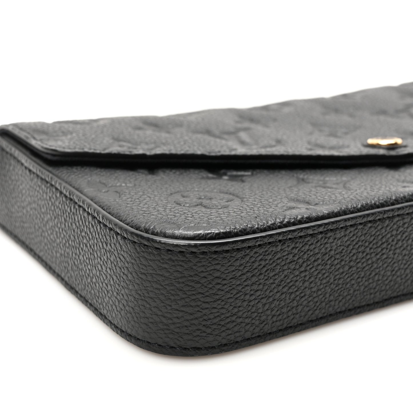Empreinte Pochette Felicie Chain Wallet Black