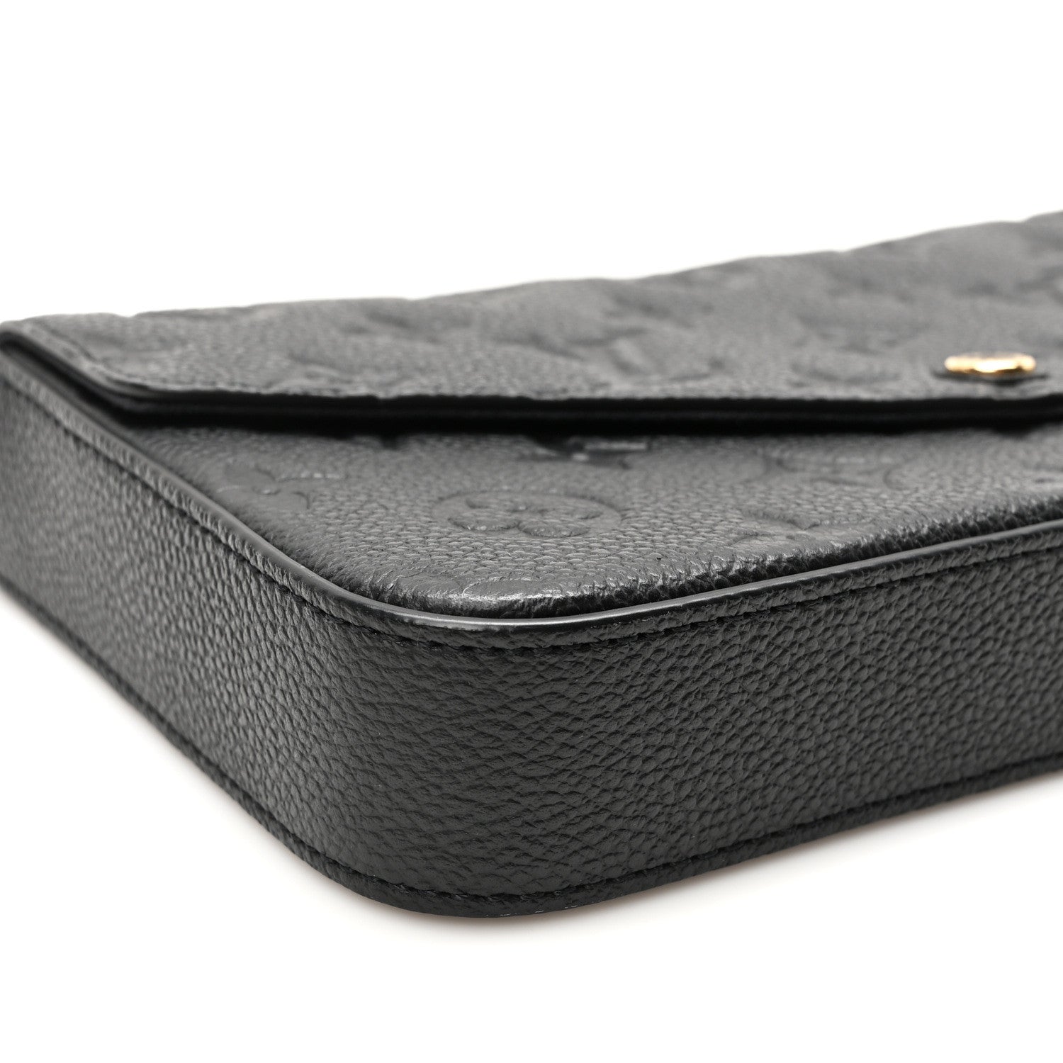 Louis Vuitton Empreinte Pochette Felicie Chain Wallet Black 9 of 10