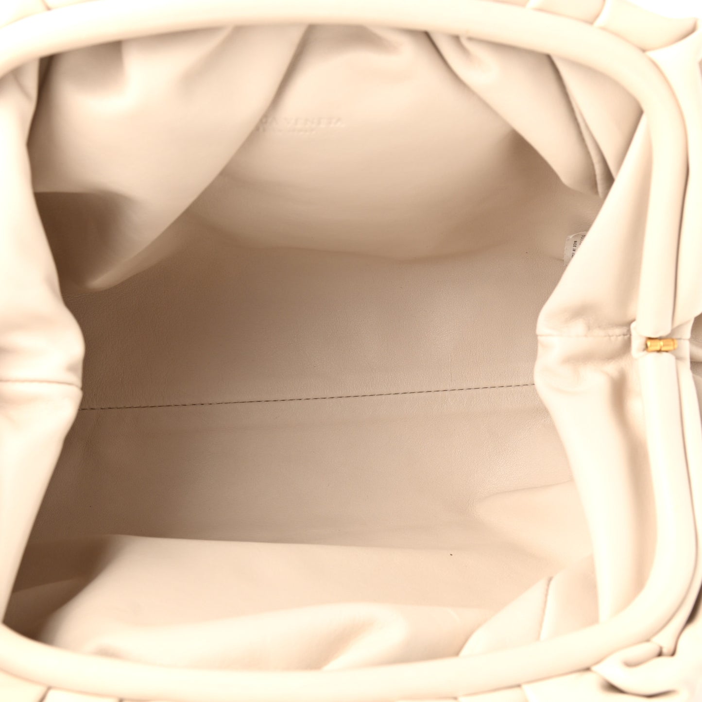 Smooth Butter Calf The Pouch Oversized Clutch Plaster