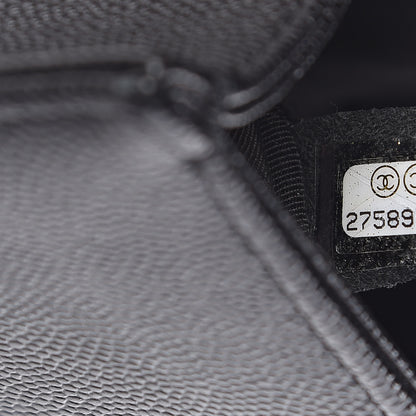 Chanel Caviar Quilted Medium Boy Flap Black 7 of 12