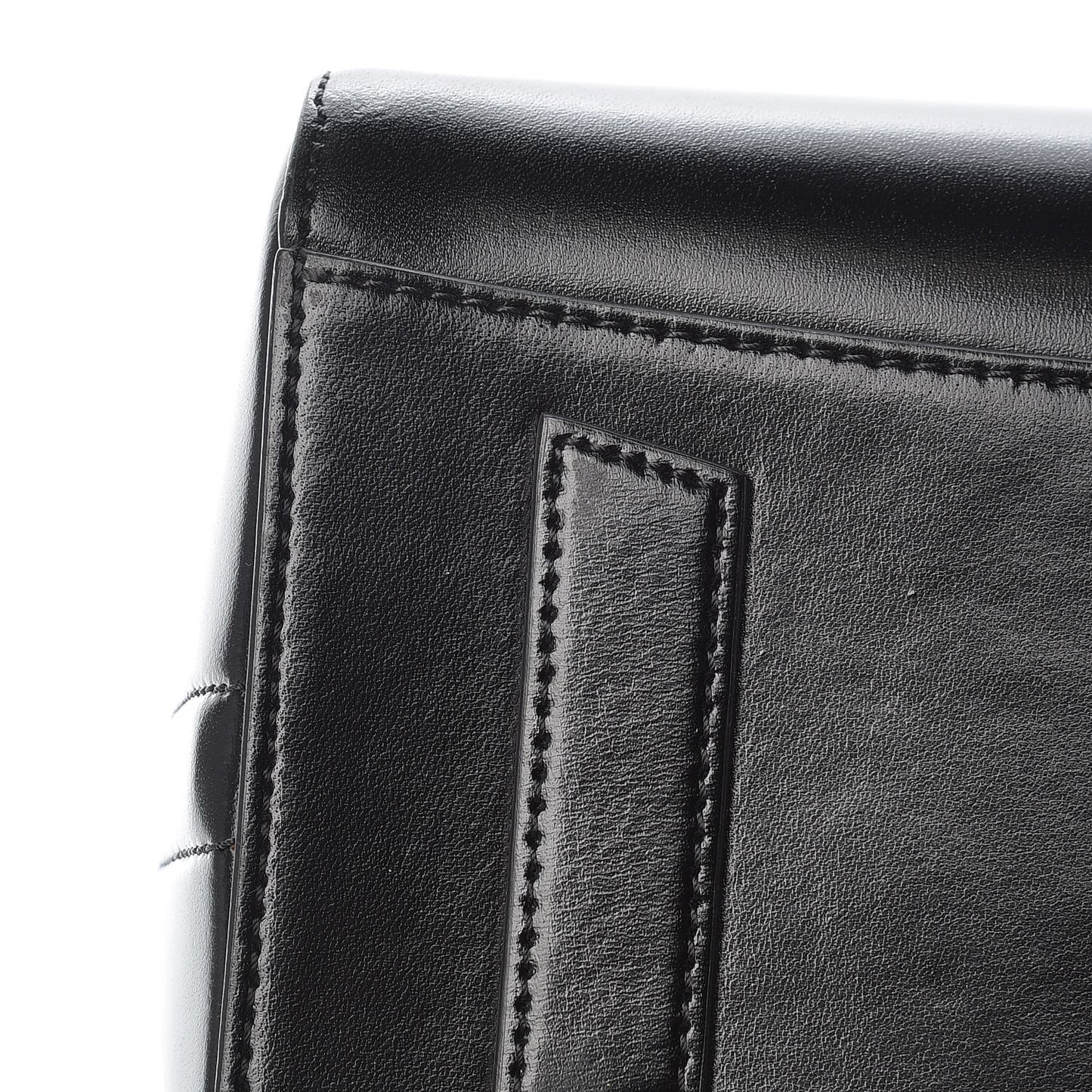 Shiny Lord Calfskin Small Antigona Black