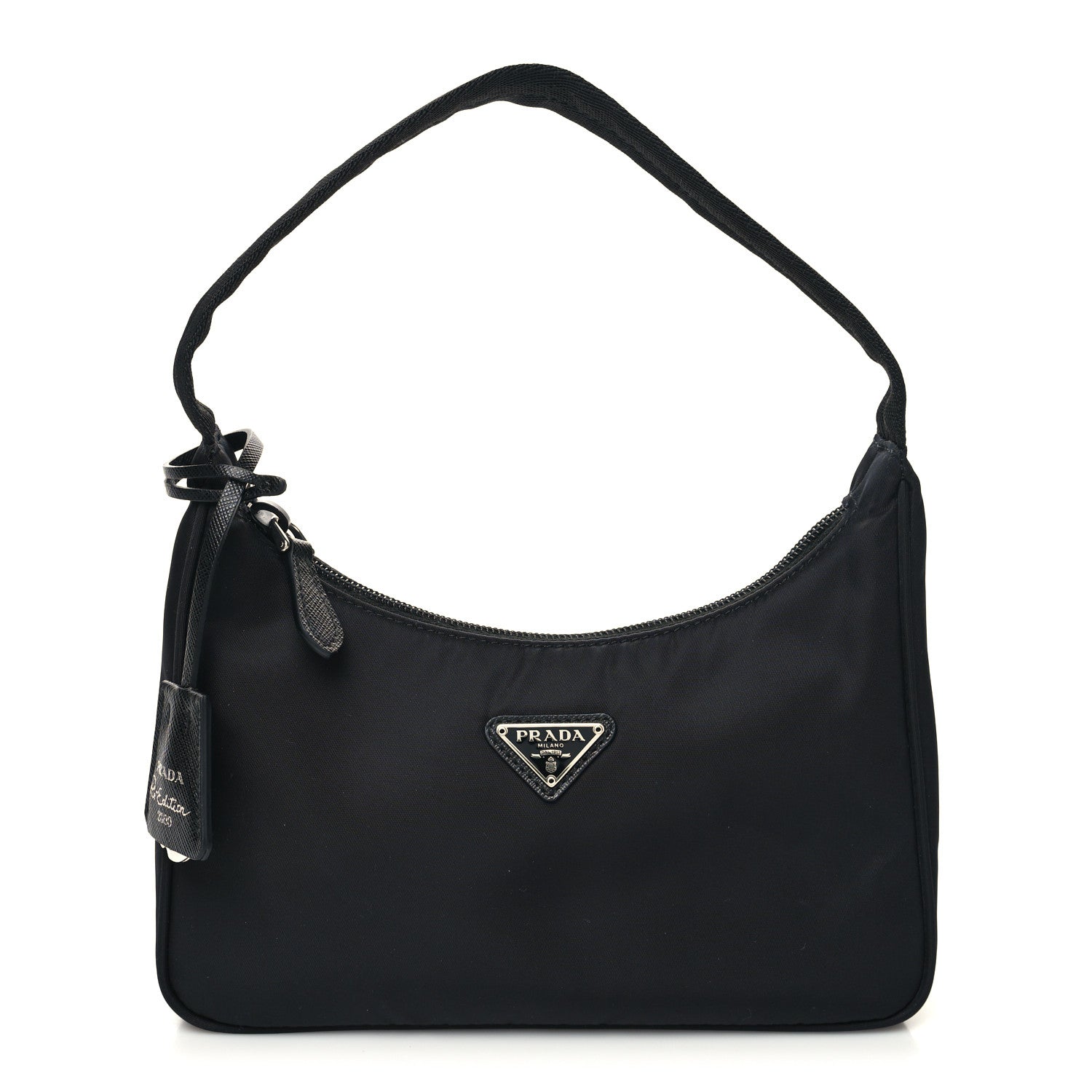 Prada Tessuto Nylon Mini Re-Edition 2000 Bag Black 1 of 9