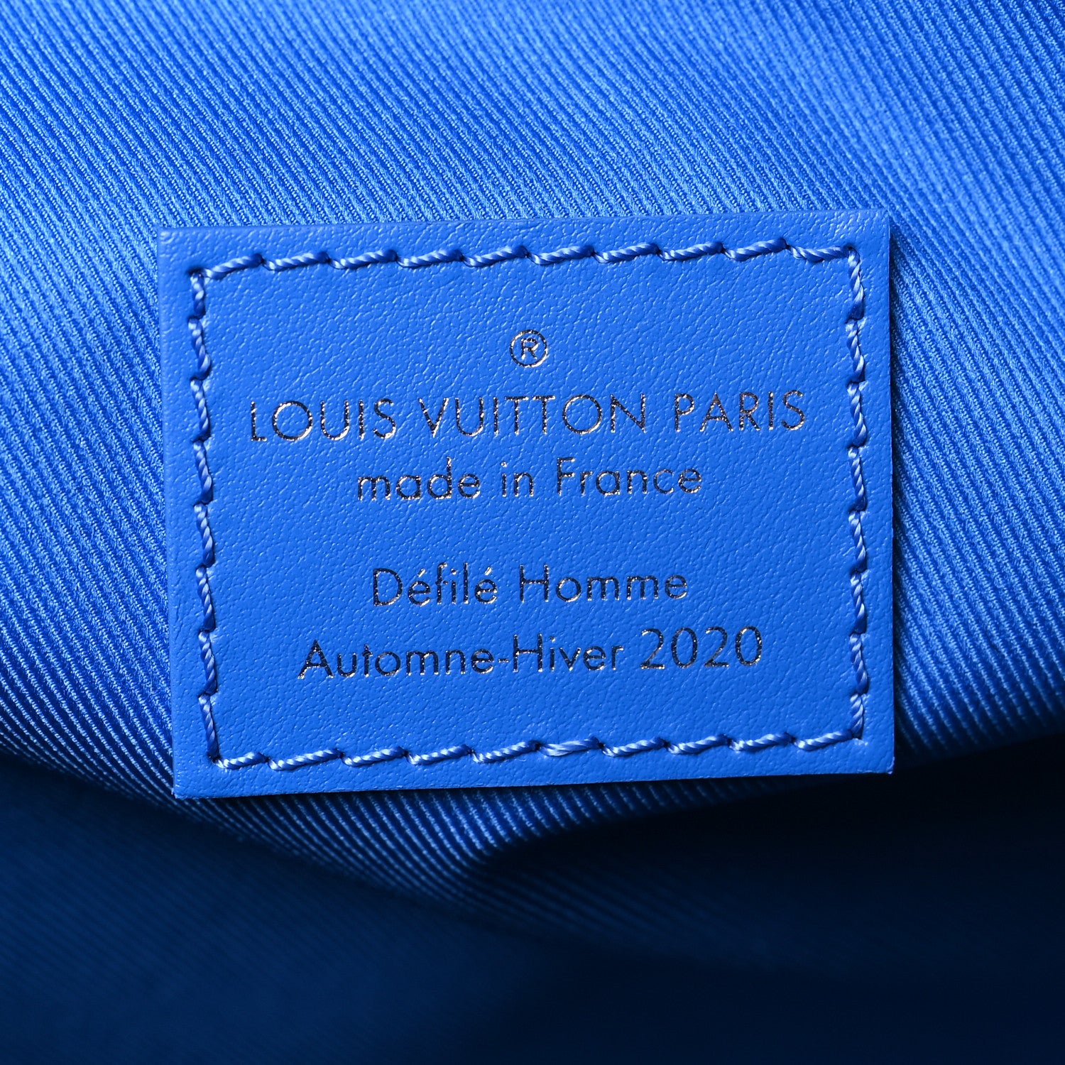 Louis Vuitton Monogram Clouds Keepall Bandouliere 50 Blue 5 of 11