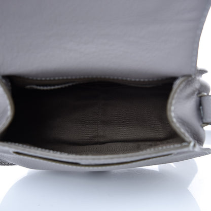 Chloe Calfskin Mini Marcie Round Crossbody Bag Cashmere Grey 5 of 7