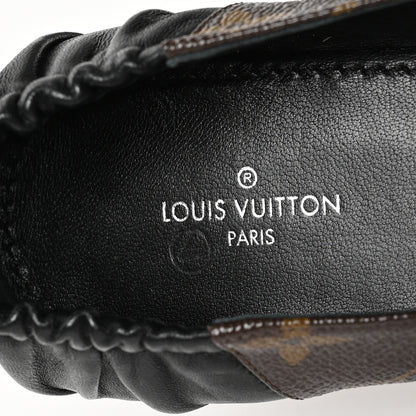 Louis Vuitton Monogram Lambskin Patent Joy Ballerina Flats 37 Black 7 of 7