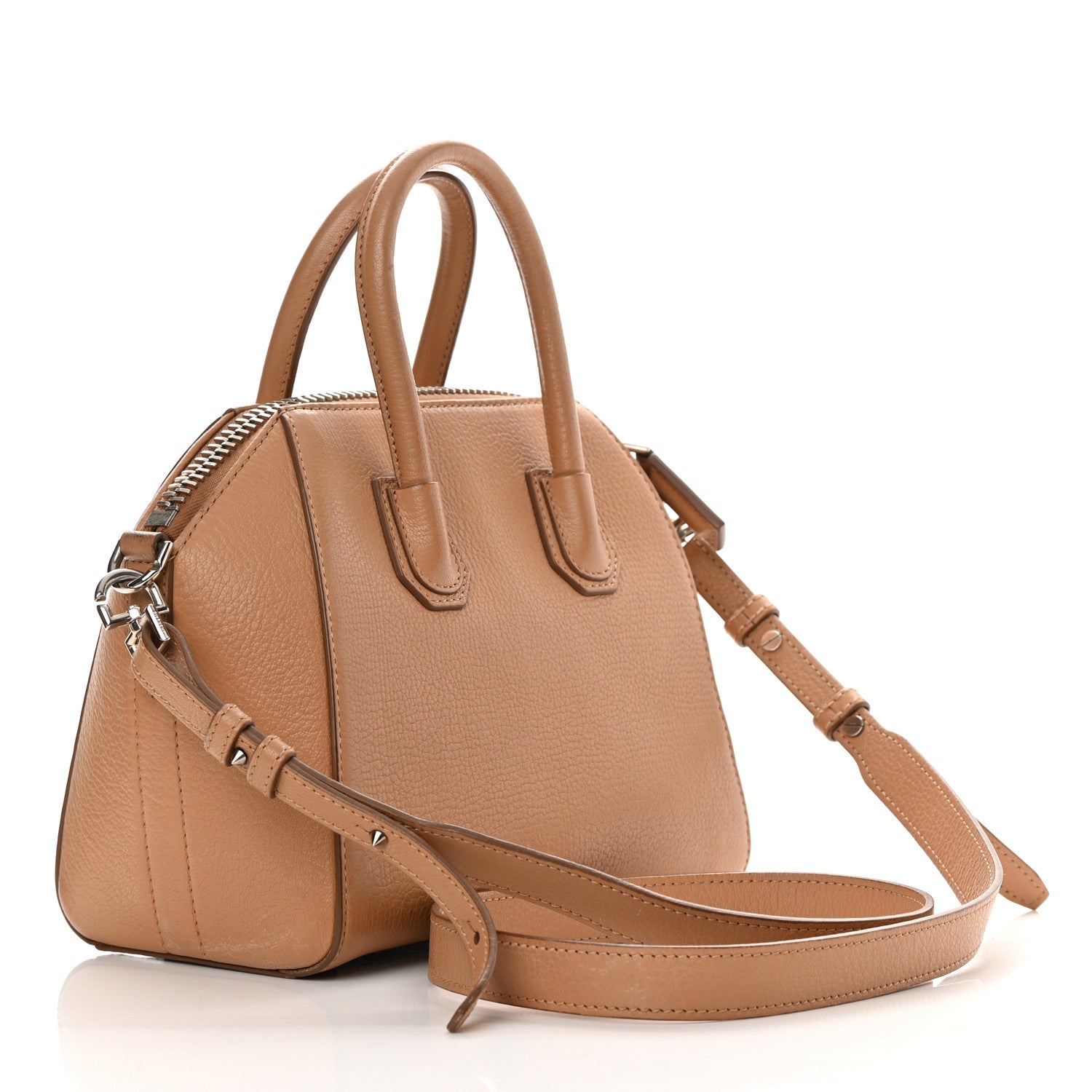Givenchy Sugar Goatskin Mini Antigona Medium Beige 3 of 19