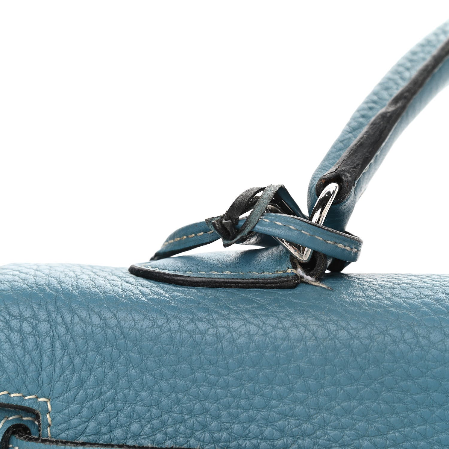 Hermes Taurillon Clemence Kelly Retourne 35 Blue Jean 14 of 23