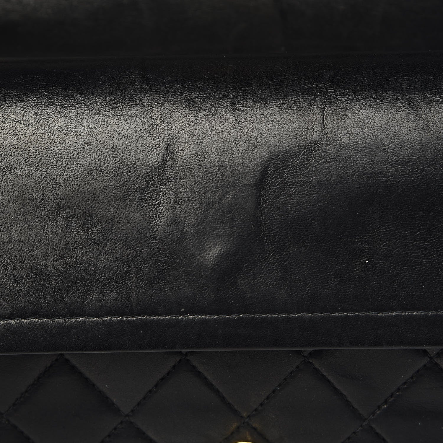 Chanel Lambskin Quilted Medium Double Flap Black 20 of 26