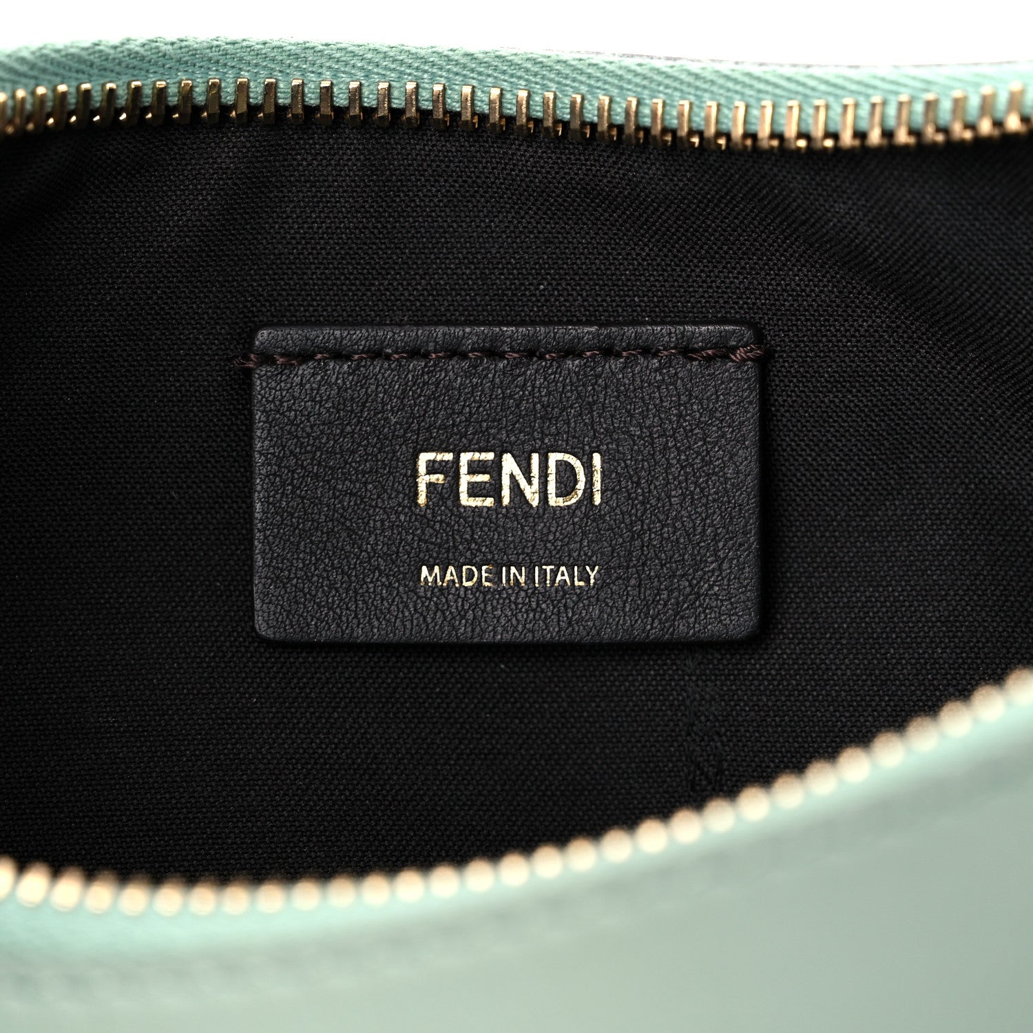 Fendi Vitello Grace Matte Small Fendigraphy Hobo Bag Menta 5 of 10
