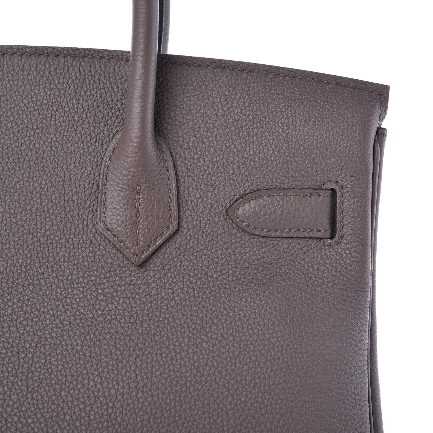 Hermes Togo Birkin 30 Etain 35 of 39