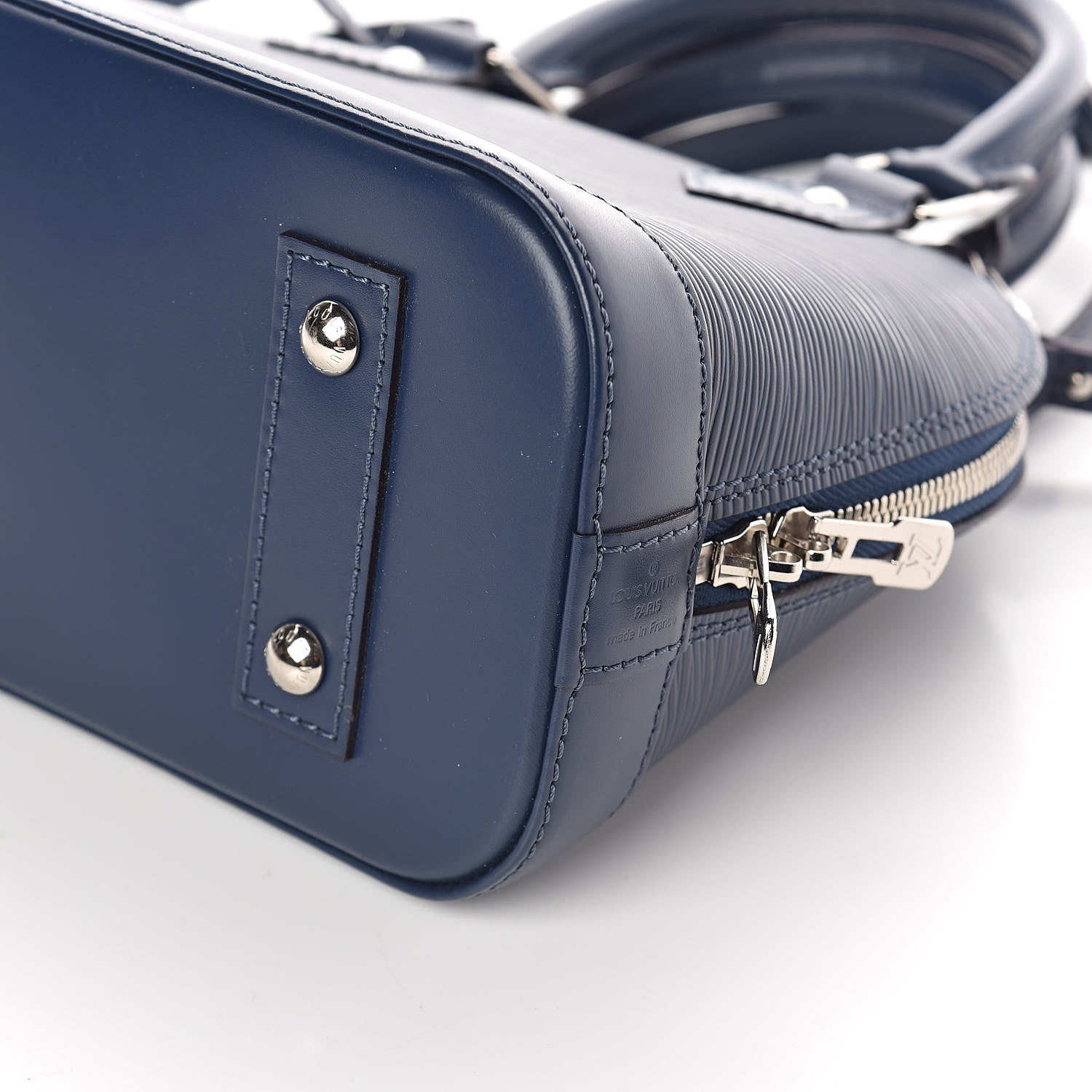 Louis Vuitton Epi Alma BB Indigo 9 of 9